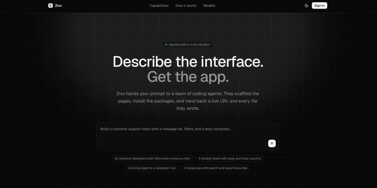 Zivo preview